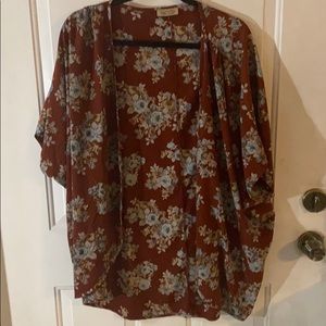 Floral kimono